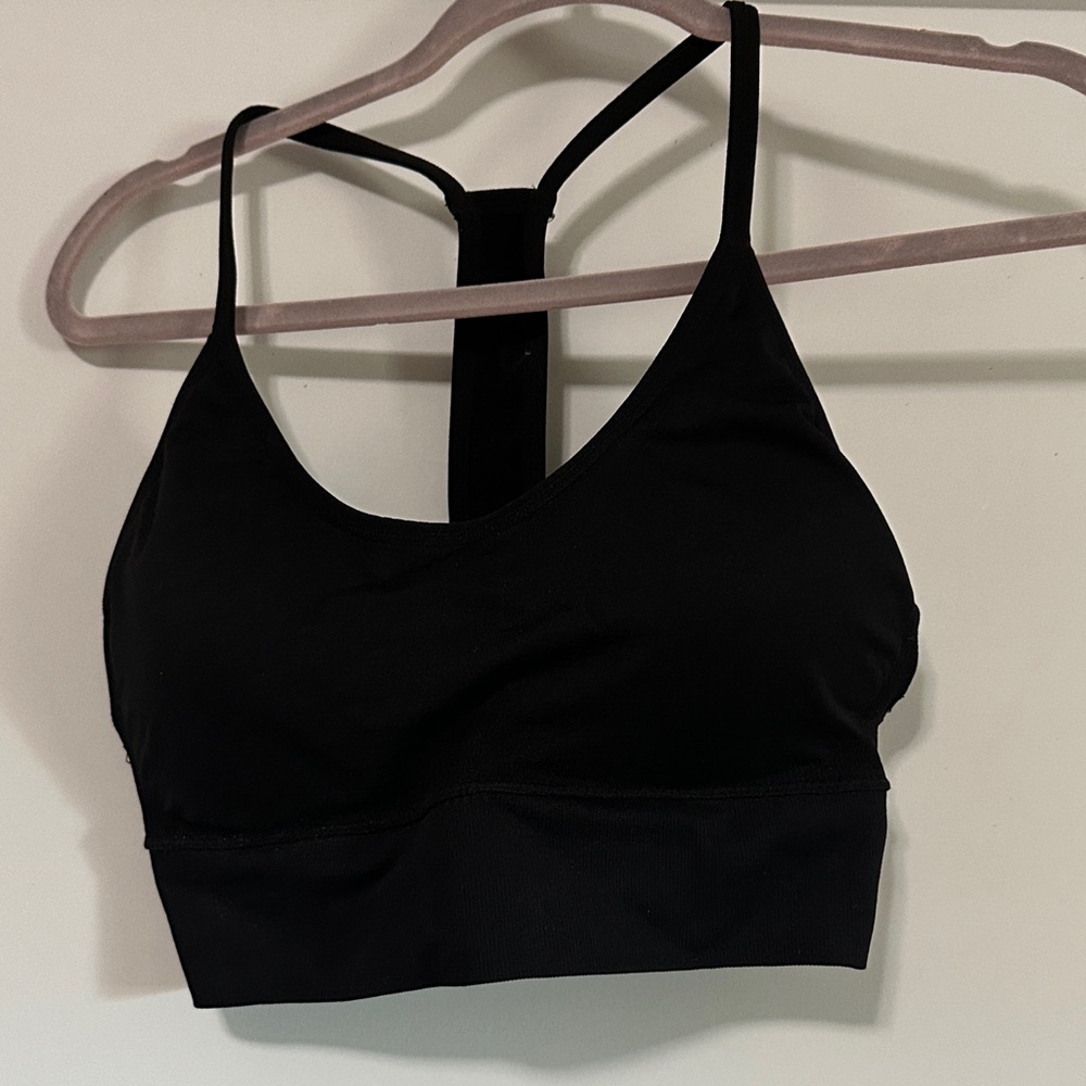 Black Women's Sports Bra